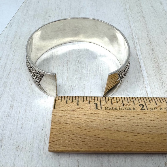 Sterling silver cuff bracelet, 36.2, NWOT - Picture 7 of 13